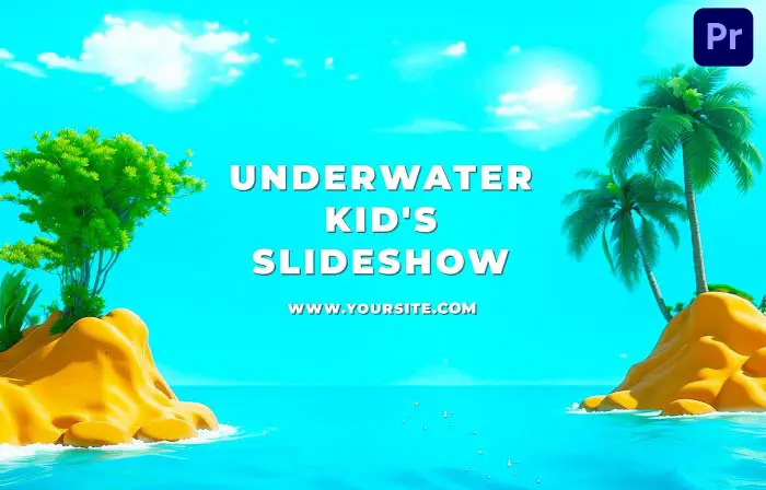 Underwater Kids 3D Frame Slideshow